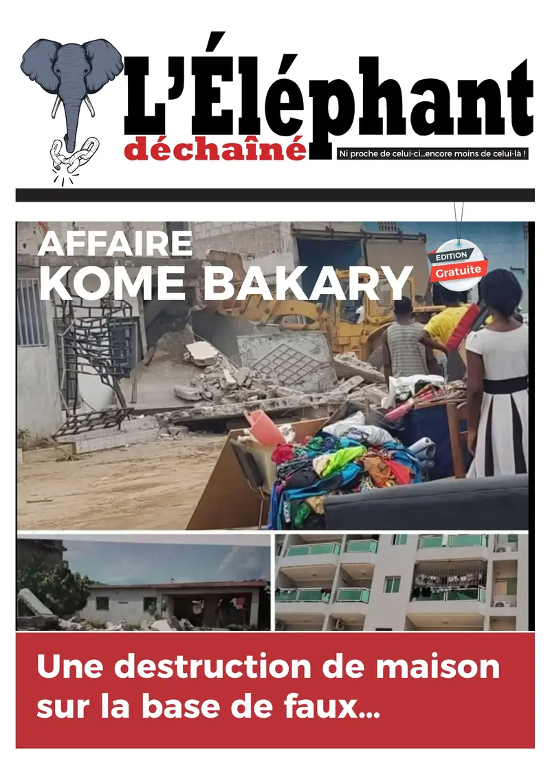 Couverture du n° 2 — Affaire Komé Bakary